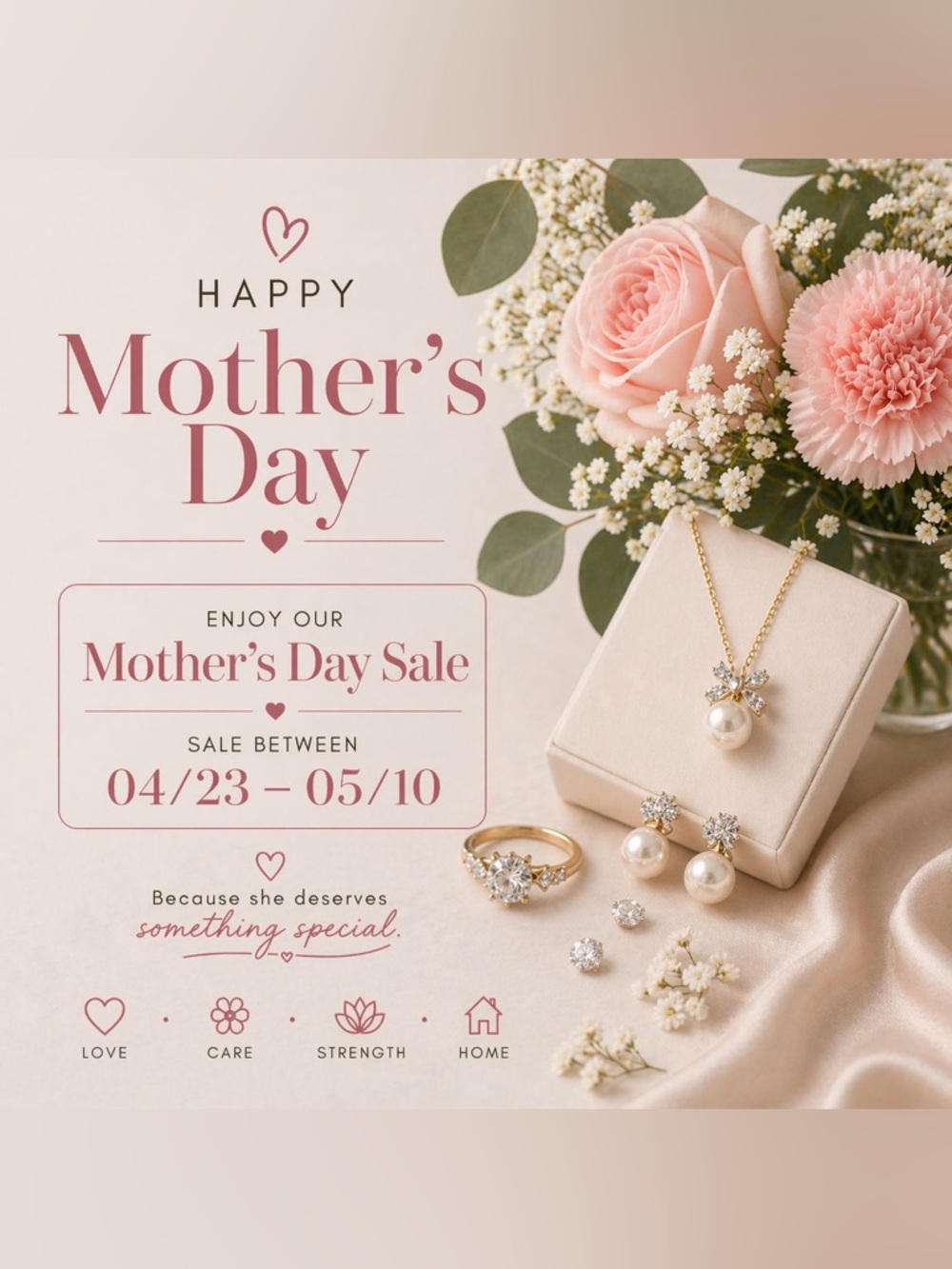 🌺 MOTHER’S DAY SPECIAL SALE: Limited Time Offers Inside! 🌺